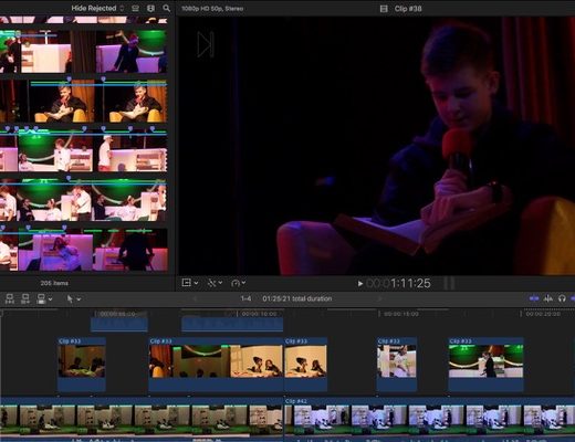 Final Cut Pro X toolbar gone