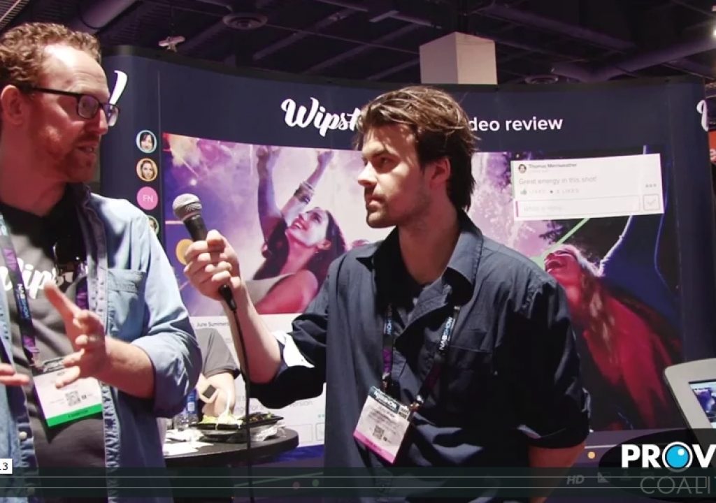 PVC at NAB 2015: Wipster Creates a Joyful Experience 1