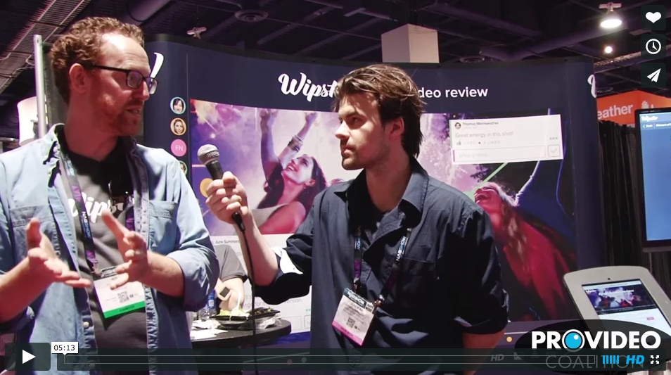 PVC at NAB 2015: Wipster Creates a Joyful Experience 8