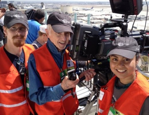 AJA Supports Endeavour's Final Journey Documenting Shuttle's Arrival in California 7
