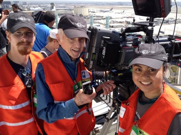 AJA Supports Endeavour's Final Journey Documenting Shuttle's Arrival in California 1
