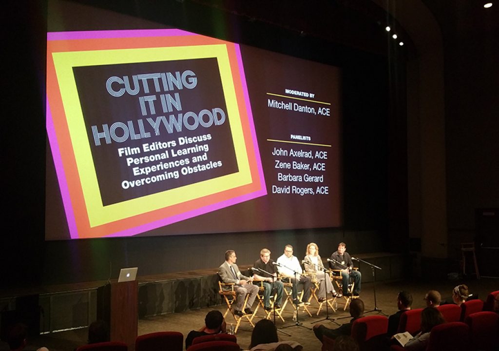 Editfest 2016: Cutting it in Hollywood with the American Cinema Editors 1