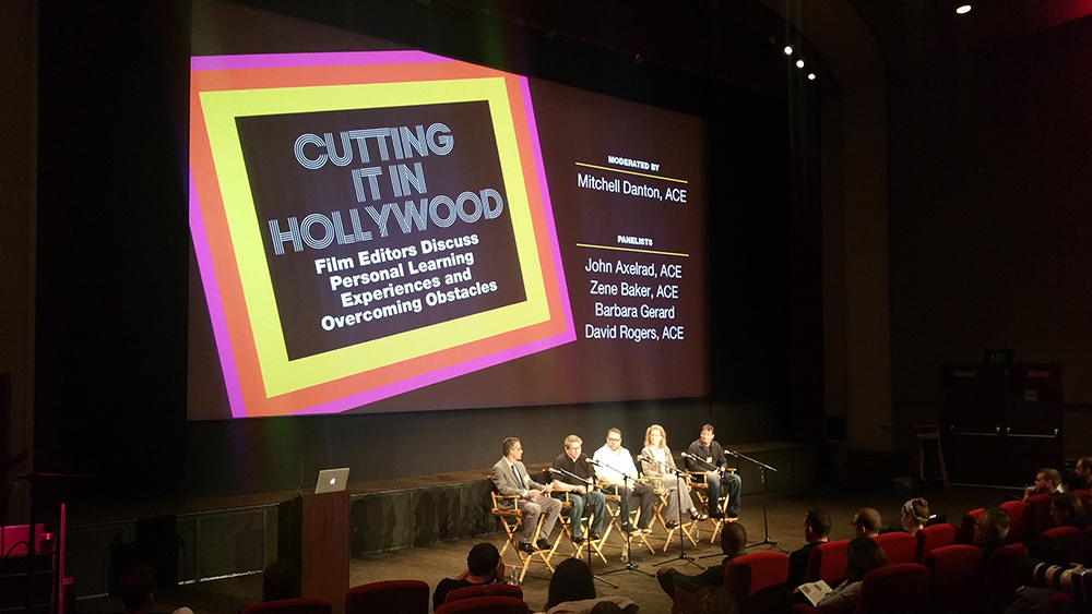Editfest 2016: Cutting it in Hollywood with the American Cinema Editors 8