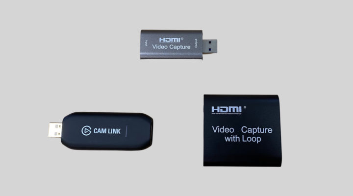 Inexpensive HDMI capture sticks solve camera shyness types 1, 2 & 3 in many cases 1