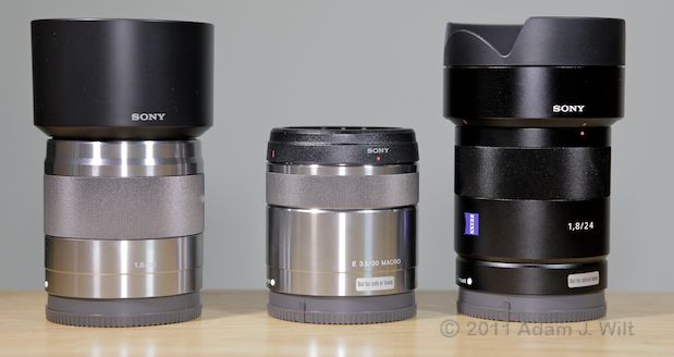 Quick Look: Three New E-Mount Primes 15
