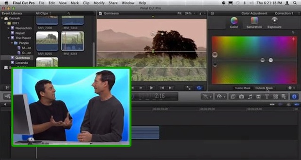 Color Correction in Final Cut Pro X 1