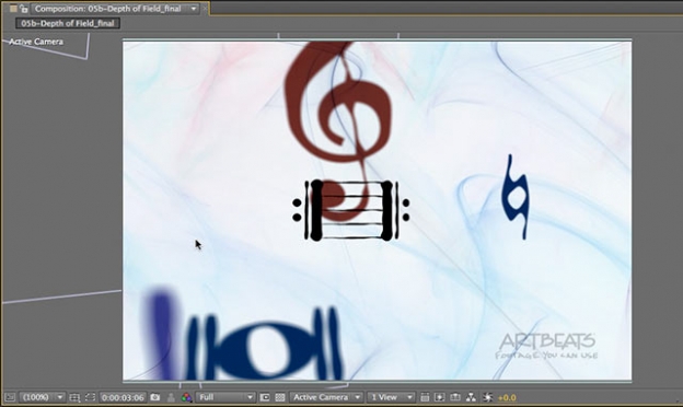 After Effects Apprentice Free Video: Depth of Field Blur 1