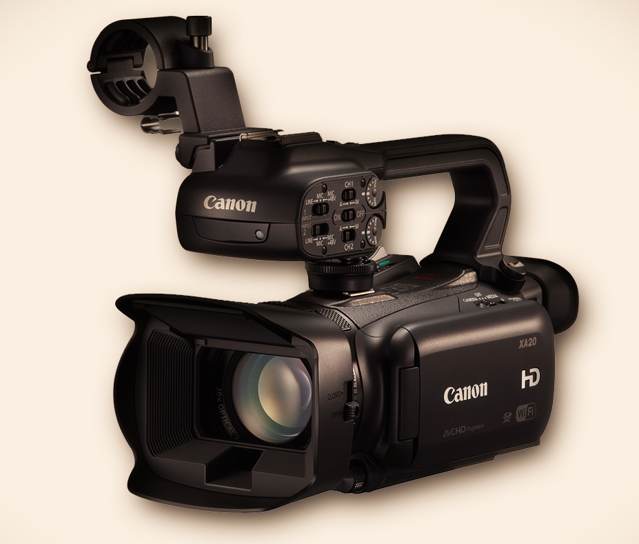 NAB 2013: Canon XA20 & XA25 Camcorder 3