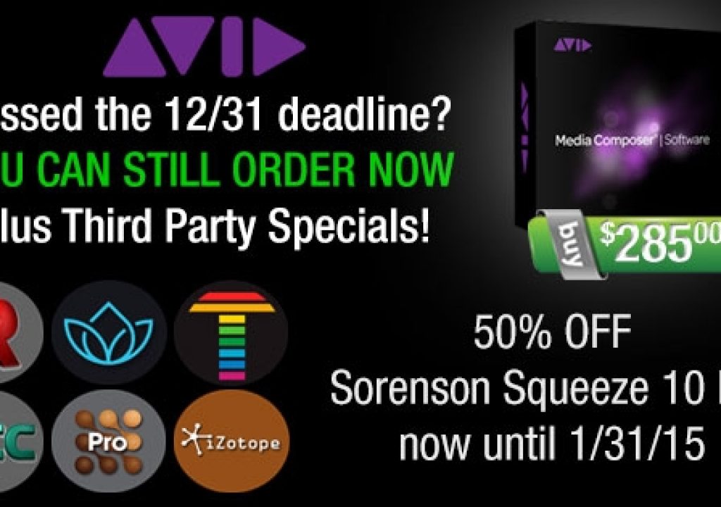 You can still purchase Avid Media Composer & Symphony Support / upgrades for $285 from Videoguys! 3