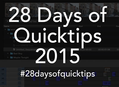 Day 1 #28daysofquicktips - Minimize Interview Roles in FCPX 12