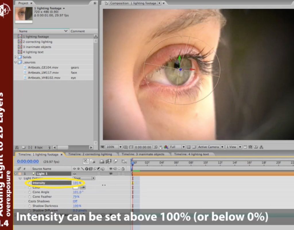 Classic Course: Lighting Tricks in After Effects 1
