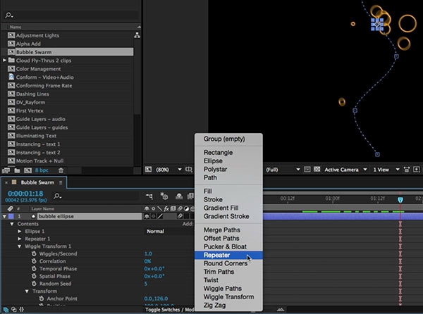 After Effects Hidden Gems Weekly: Swarming Shapes 11