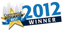 X2O Media Honored With Commercial Integrator BEST Award at InfoComm 2012 1