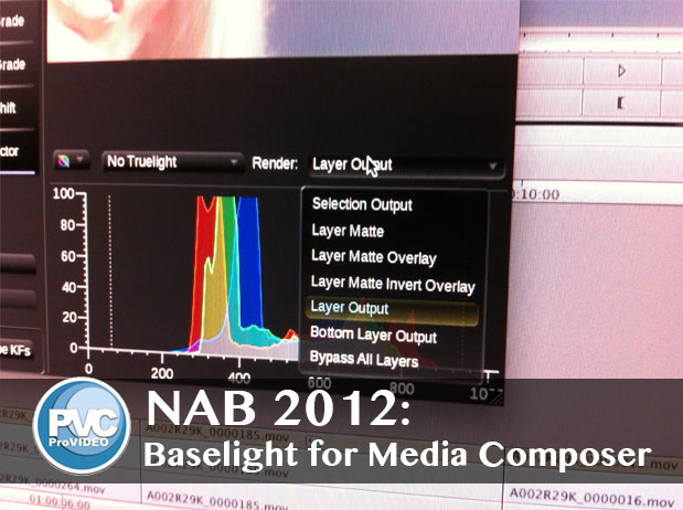 NAB 2012: Baselight for Avid Media Composer 1