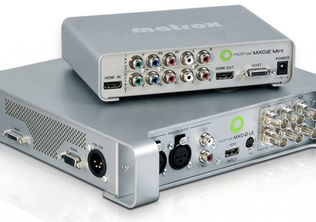 EDIUS Support for Matrox Editing Devices Now Available 3