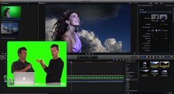 Keying a Shot in Final Cut Pro X 11