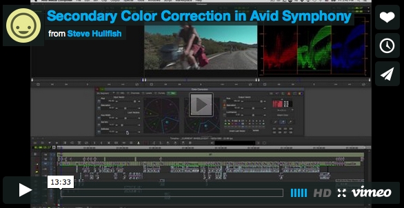 Secondary Color Correction Video Tutorial 21
