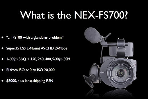 High Speed and Low Light with the NEX-FS700 210
