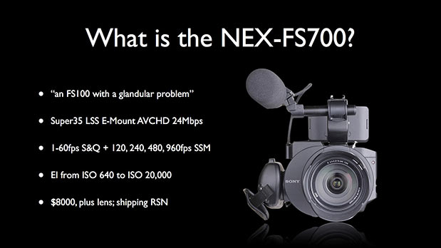 High Speed and Low Light with the NEX-FS700 53
