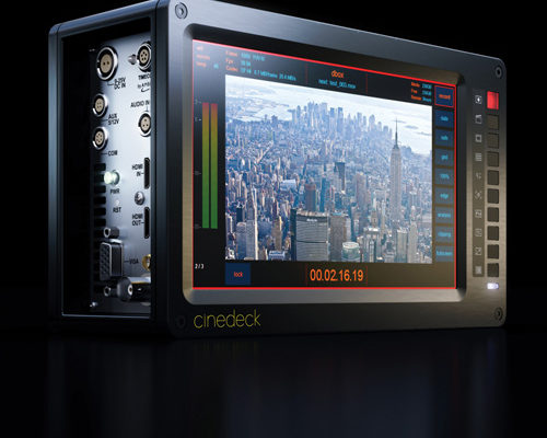 Cinedeck EXTREME:First Ultra Portable DDR, Monitoring Device to Support All Versions of Apple ProRes 3