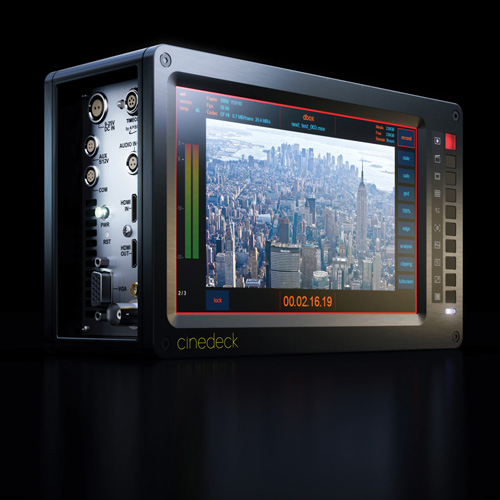 Cinedeck EXTREME:First Ultra Portable DDR, Monitoring Device to Support All Versions of Apple ProRes 1