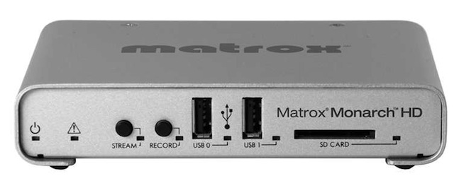 Matrox Monarch HD nominated for prestigious 2013 Streaming Media Award 3