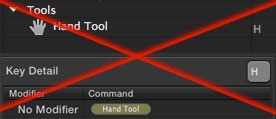 Day 7 #28daysofquicktips - Remap the H key away from the HAND tool 19