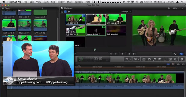 Multi-cam Editing in Final Cut Pro X: Edit 1