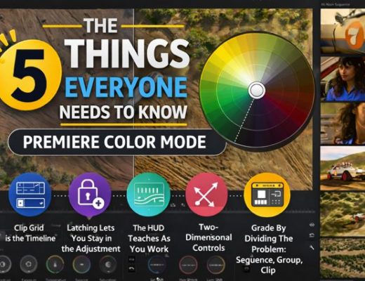 The Five Things Everyone Needs to Know Adobe Color Mode in Premiere (beta) 23