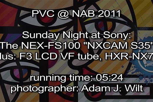 NAB 2011 Video - Sunday Night at Sony 19