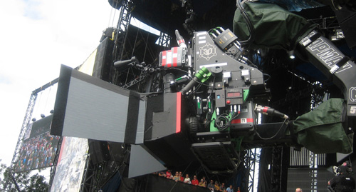 Quasar 3D Rig used on Dave Matthews Band Concert Feature "Larger Than Life in 3D" 1