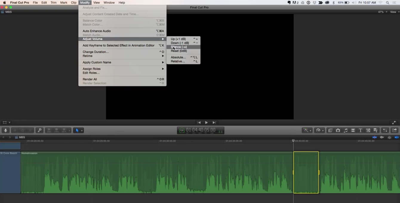New Audio Features in Final Cut Pro 10.2 7