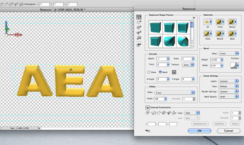 After Effects Apprentice Free Video: Creating 3D Objects using Adobe Repoussé 1