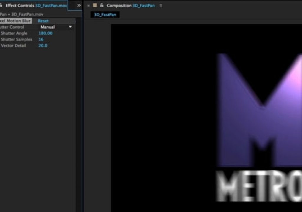 After Effects Hidden Gems Weekly: Pixel Motion Blur 1