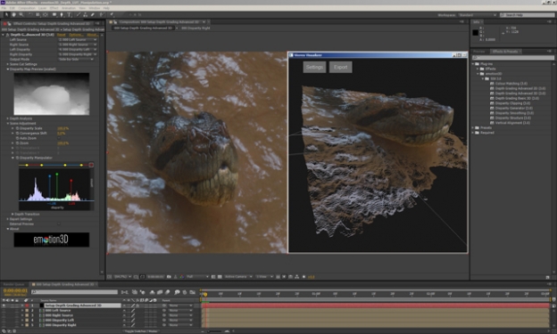 emotion3D announces Stereoscopic Suite X3 plugins for Adobe After Effects 3