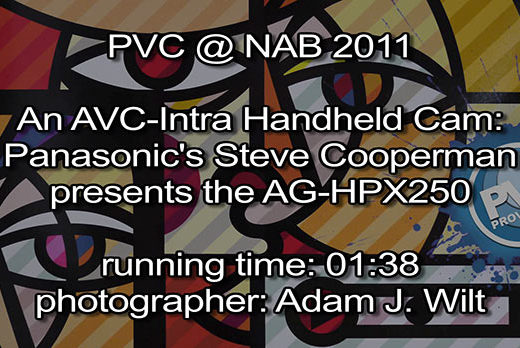 NAB 2011 Video - Panasonic AG-HPX250 3