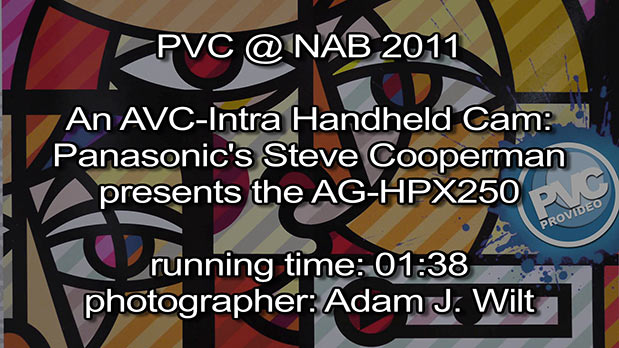 NAB 2011 Video - Panasonic AG-HPX250 3