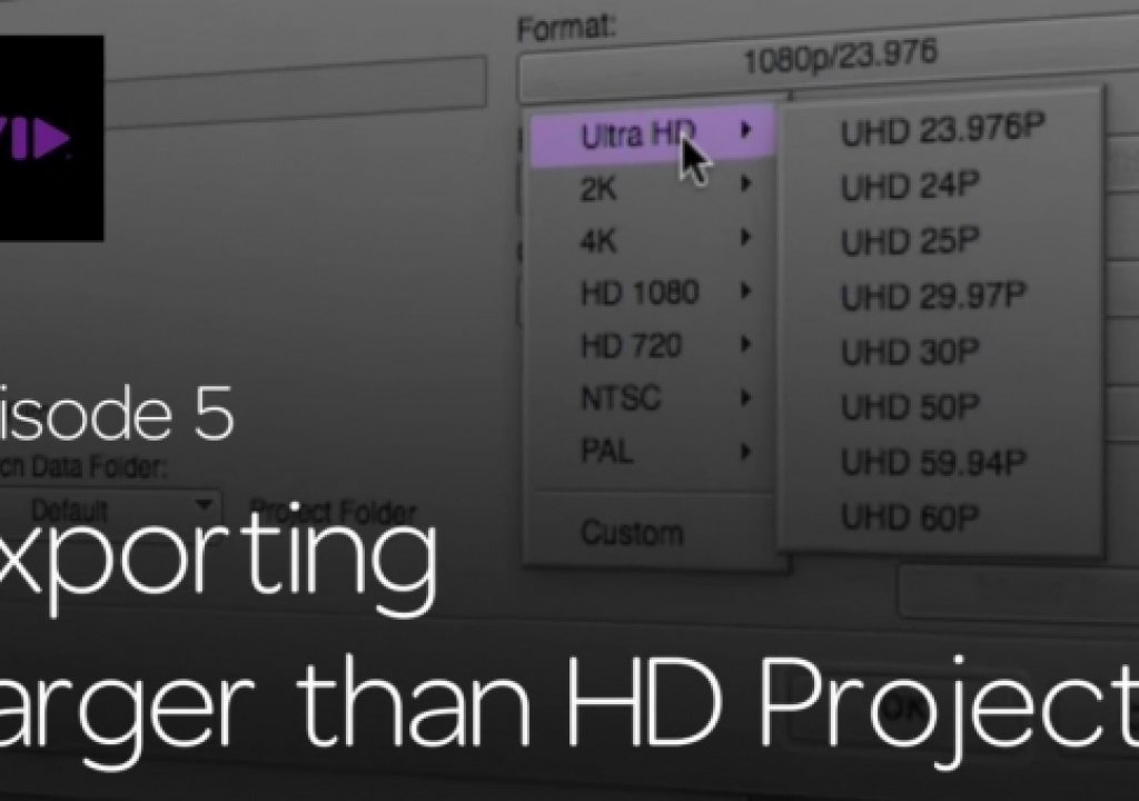 Get Started Fast with Media Composer for High-Res Workflows—Part 5 1