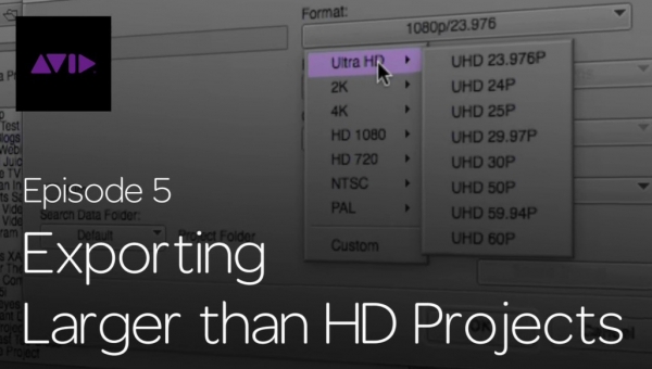 Get Started Fast with Media Composer for High-Res Workflows—Part 5 1