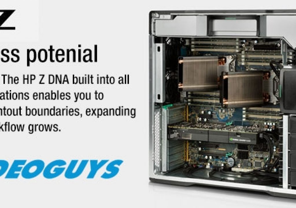Videoguys Tech Select HP z Workstations for Professionals. 3