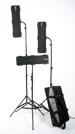 Digital Juice Releases Powerful Portable Fluorescent 3-Point Lighting Kit 3