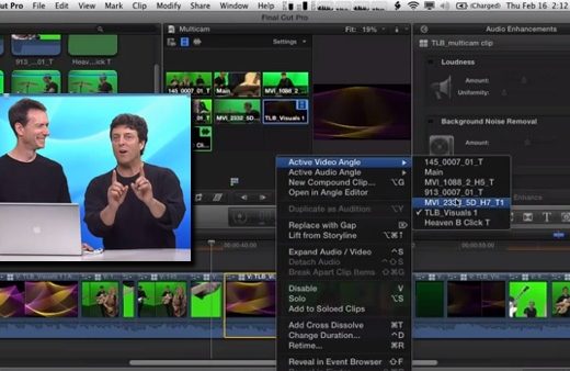 Multicam Editing in Final Cut Pro X: Trim 7