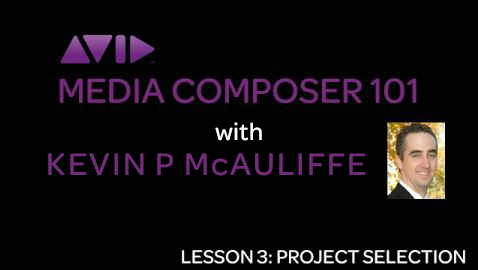 Let's Edit with Media Composer - Lesson 2 - Project Selection/Creation 4
