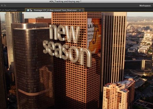 After Effects Apprentice Free Video: Converting a Comp to Ray Tracing 29