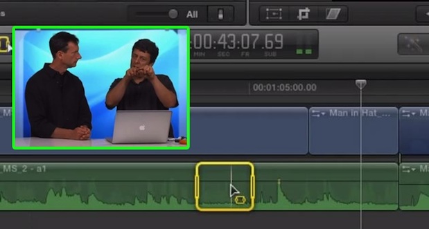 Removing Unwanted Audio in Final Cut Pro X 1
