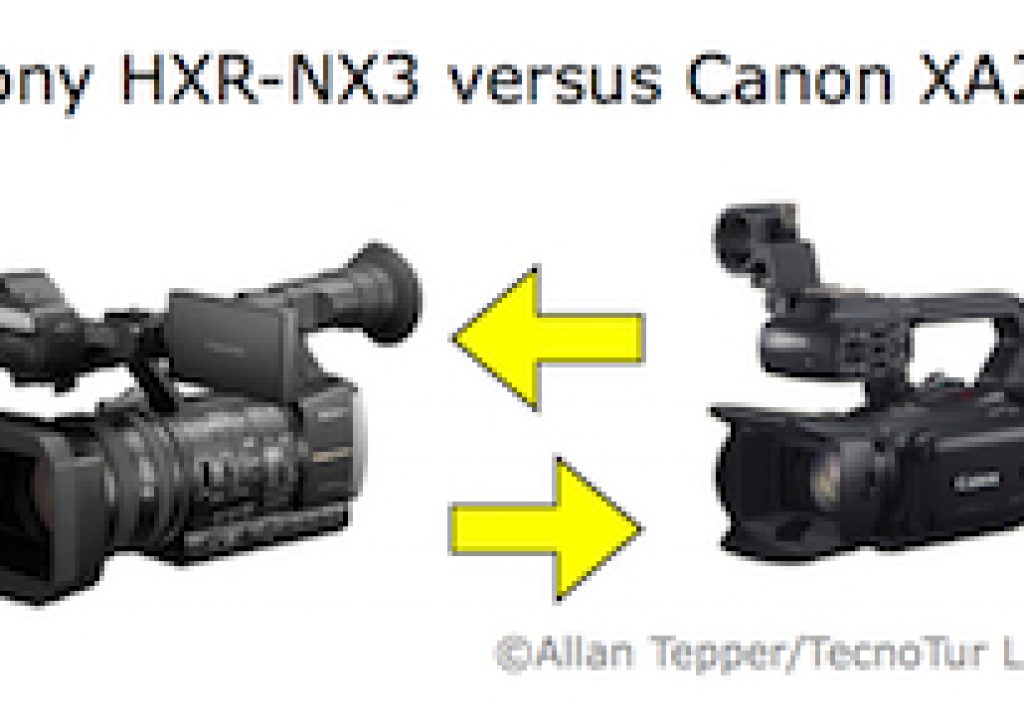 Sony new NX3 camcorder compared with the Canon XA20 1