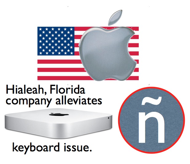 Relief after Apple's segregation of keyboards in the USA 1