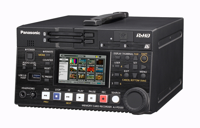 Panasonic Unveils AJ-PD500 microP2 Half-Rack Recorder With AVC-ULTRA Recording 3