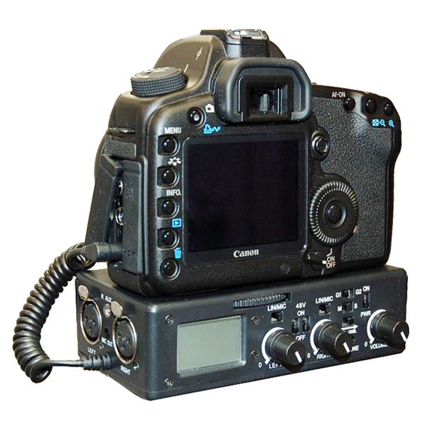 Beachtek announces the DXA-5D XLR adapter for the Canon 5D MKII ! 1