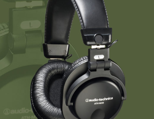 AUDIO-TECHNICA INTRODUCES ATH-M35 DYNAMIC STEREO MONITOR HEADPHONES 5